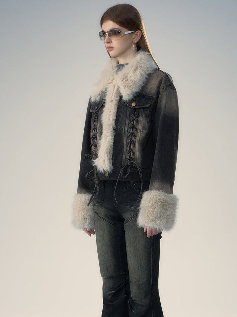 American Retro Fur Osh Fur Jacket