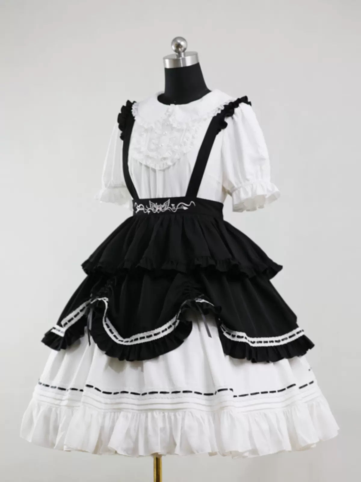 Cupid Lolita Dress + Frilled Apron