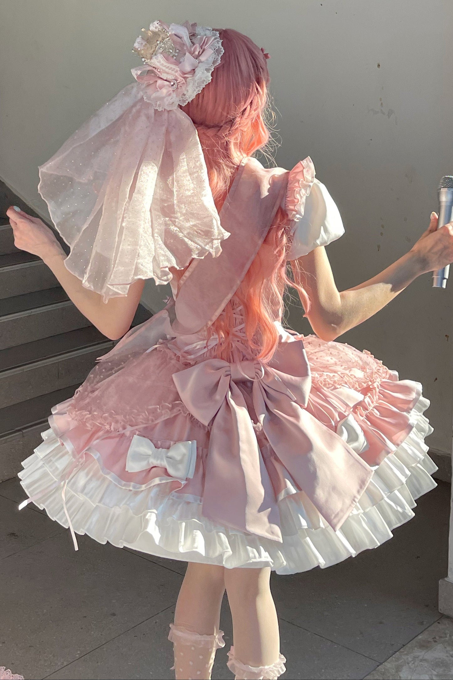 【5月12日予約締切】ピンクホワイトスイートロリータアイドルシリーズアクセサリー