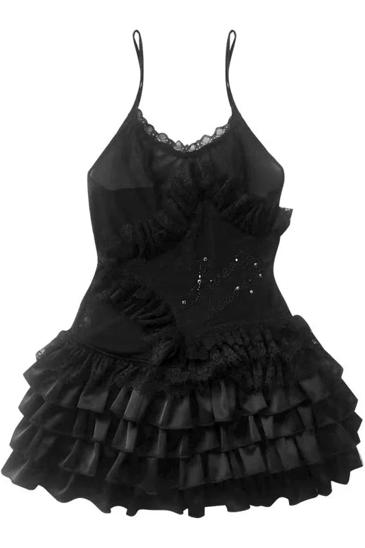 レースキャミソールバレエトップス+インナー