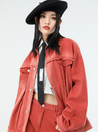 Pop Retro Wash Denim Jacket