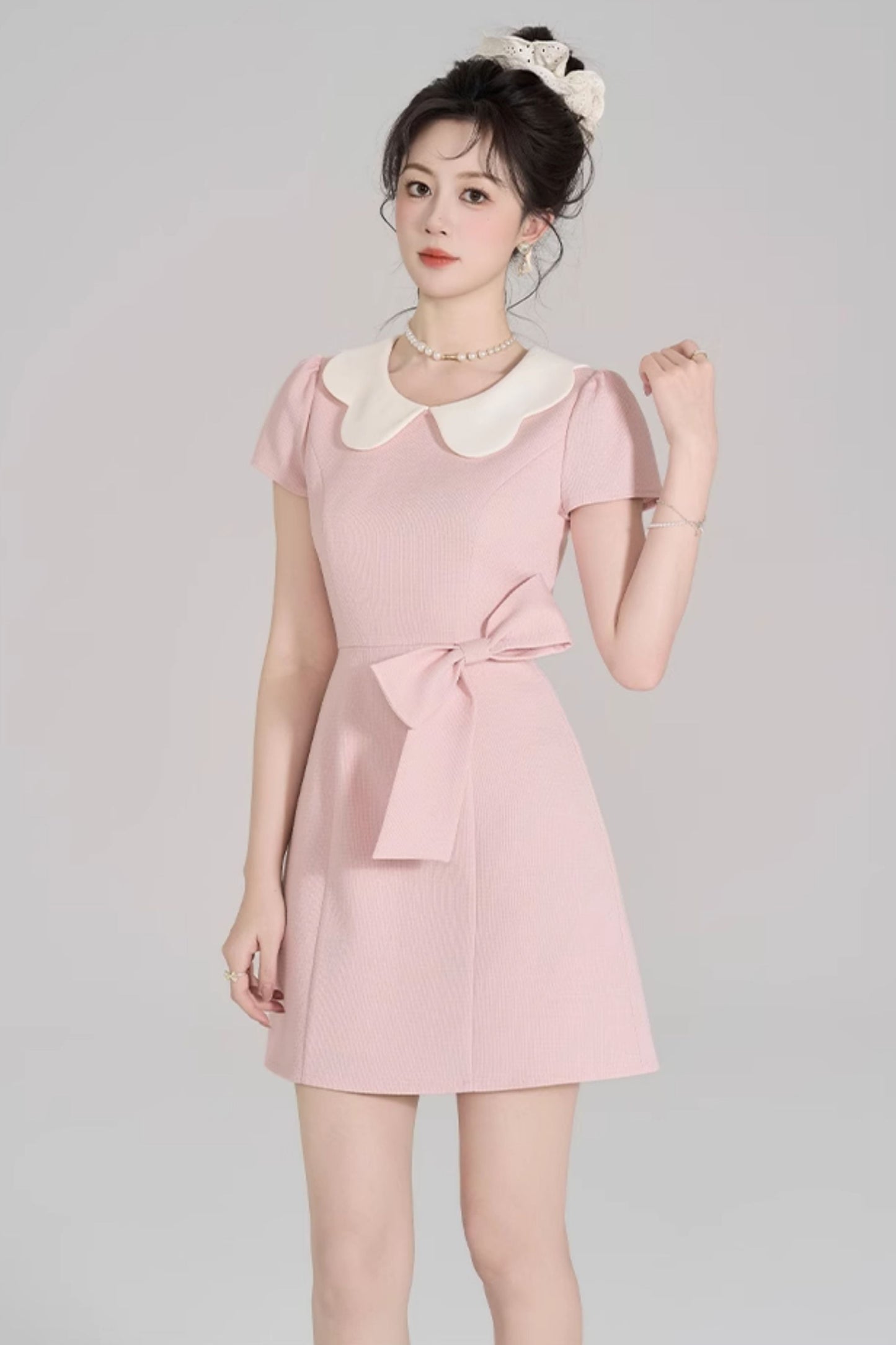 ドールカラースイートフリルリボンドレス