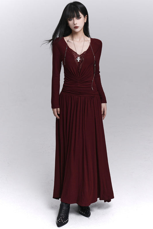 Mode Dark Long Dress