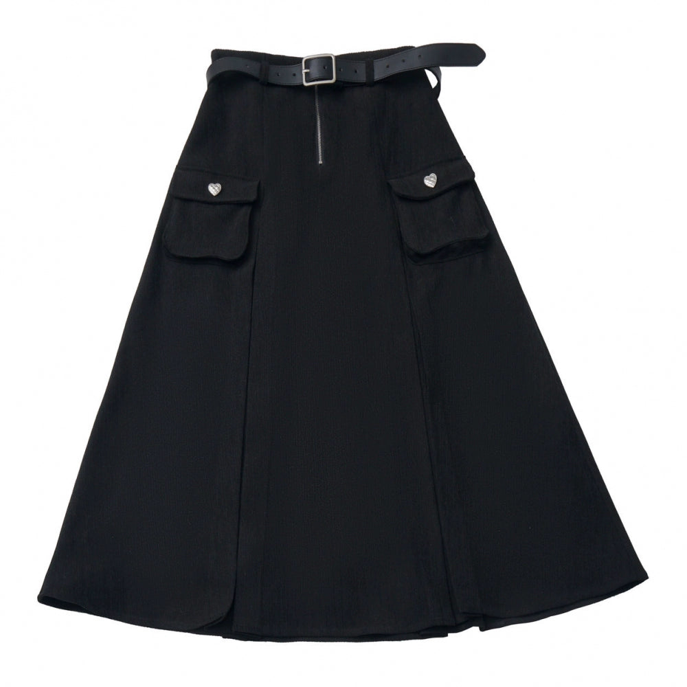 グレーウィンタープレッピーカレッジロングトップス+ショートトップス+スカート+パンツ+シャツ