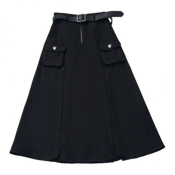 グレーウィンタープレッピーカレッジロングトップス+ショートトップス+スカート+パンツ+シャツ