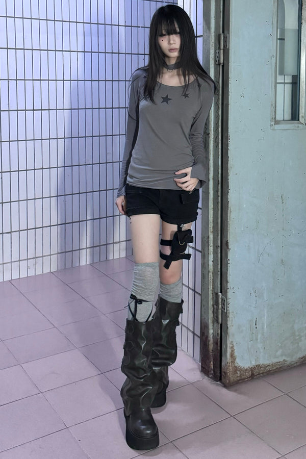 Sun Shield Breaker Long T + Suspender Top