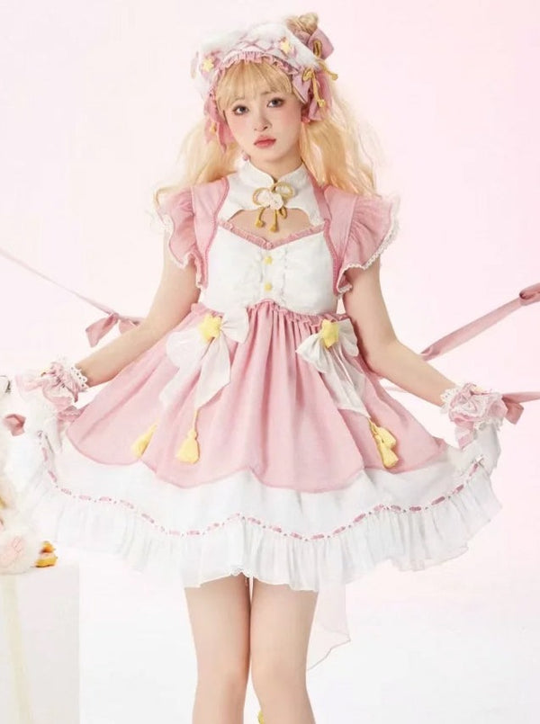 Ribbon Flare Light Lolley Ta Dress