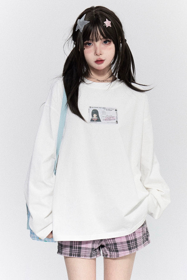 アニメガール名刺プリントロンT