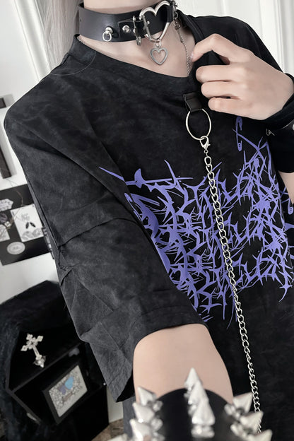 Subculture Dark Circle Spider Tops