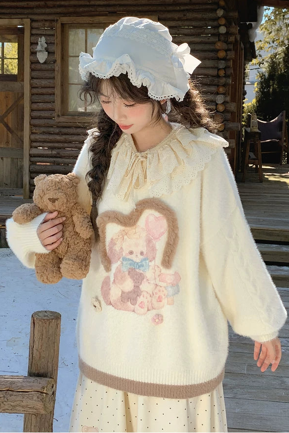 フォレストガールルーズトップス+カラー