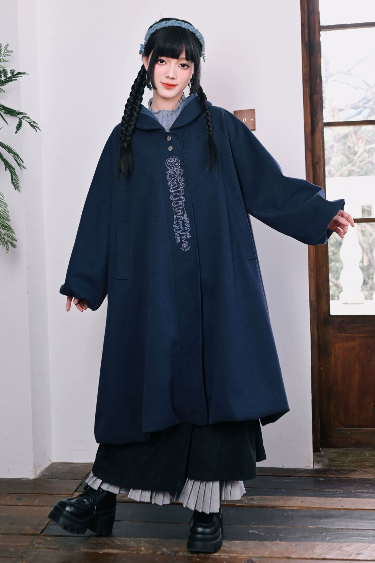 ツボミルーズデザインコート