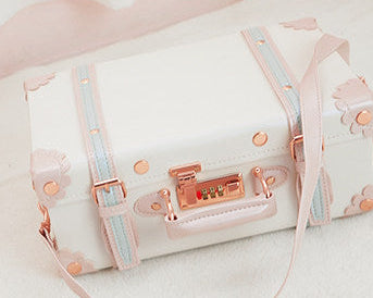 Princess Pastel Trunk Suitcase