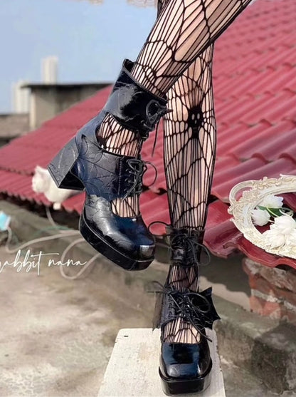 Gothic Style High Heel Y2K Punk Style Subculture Shoes