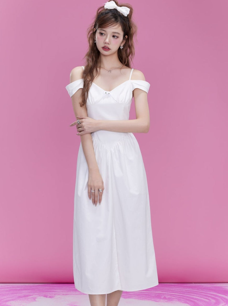 Volume one -shoulder dress