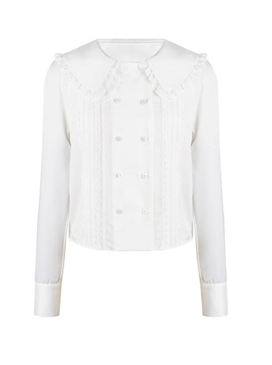 ドールフリルシャツ＋タイトスカート