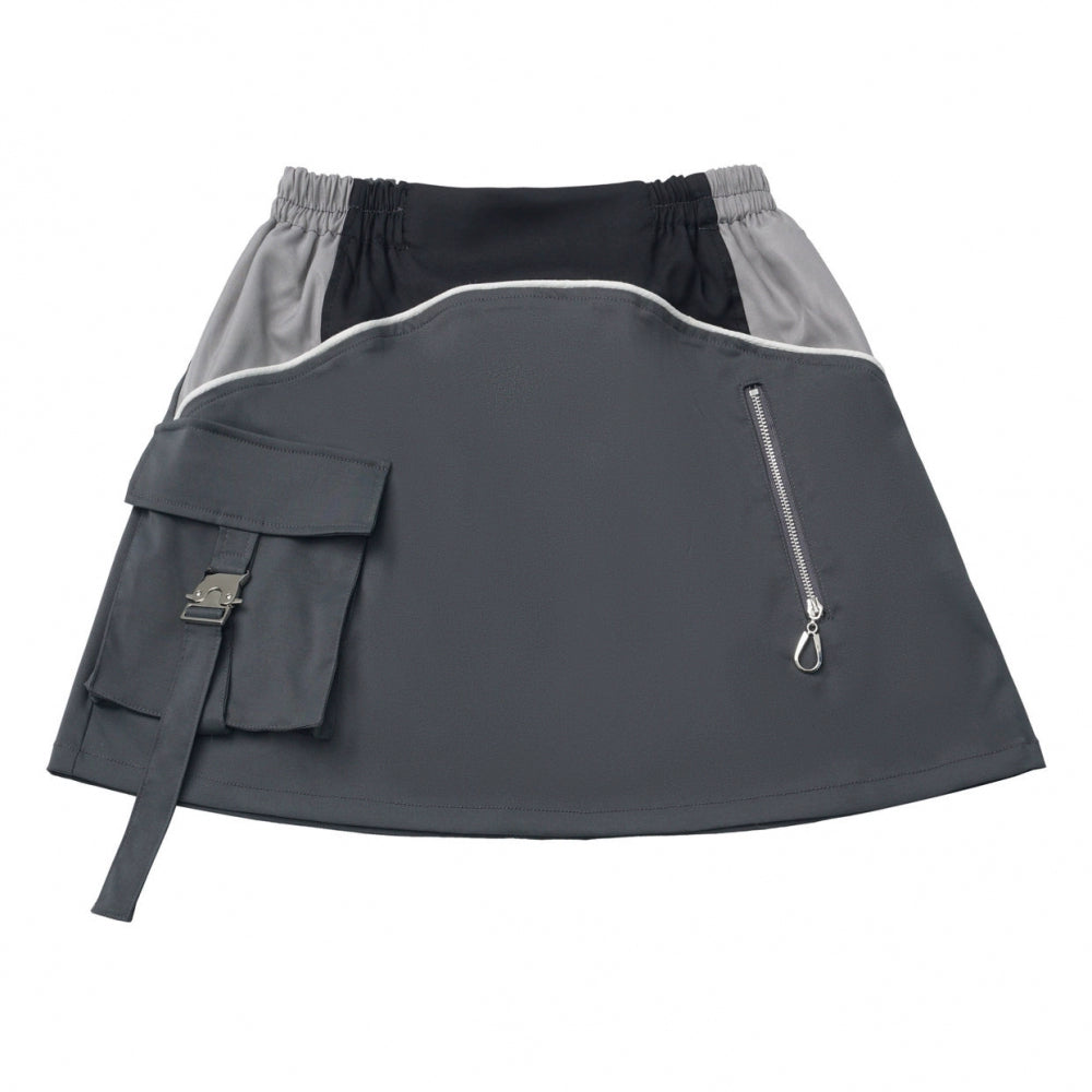 モードダークジャケット+ロングパンツ+スカート+レッグウォーマー