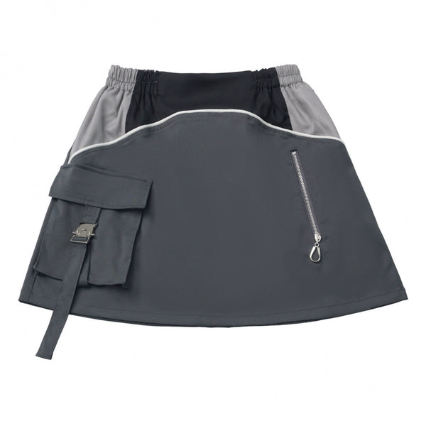 モードダークジャケット+ロングパンツ+スカート+レッグウォーマー