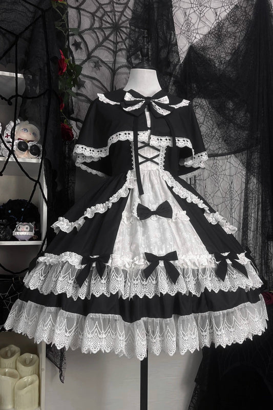 Whisper Doll Sweet Lolita Dress Cape Suit