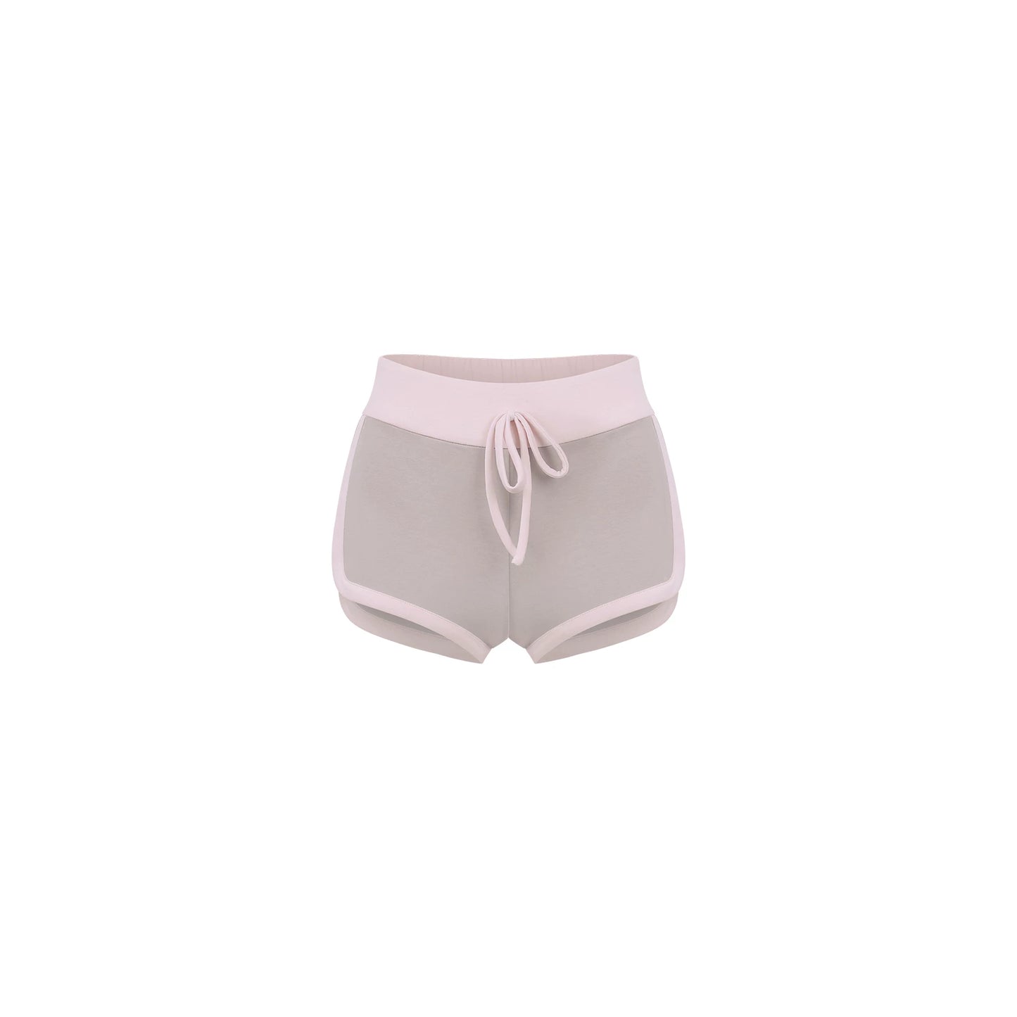 Gray Pink Sweetheart Jacket + Shorts
