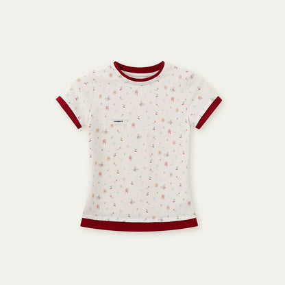 Camiseta ajustada de algodón Oxygen