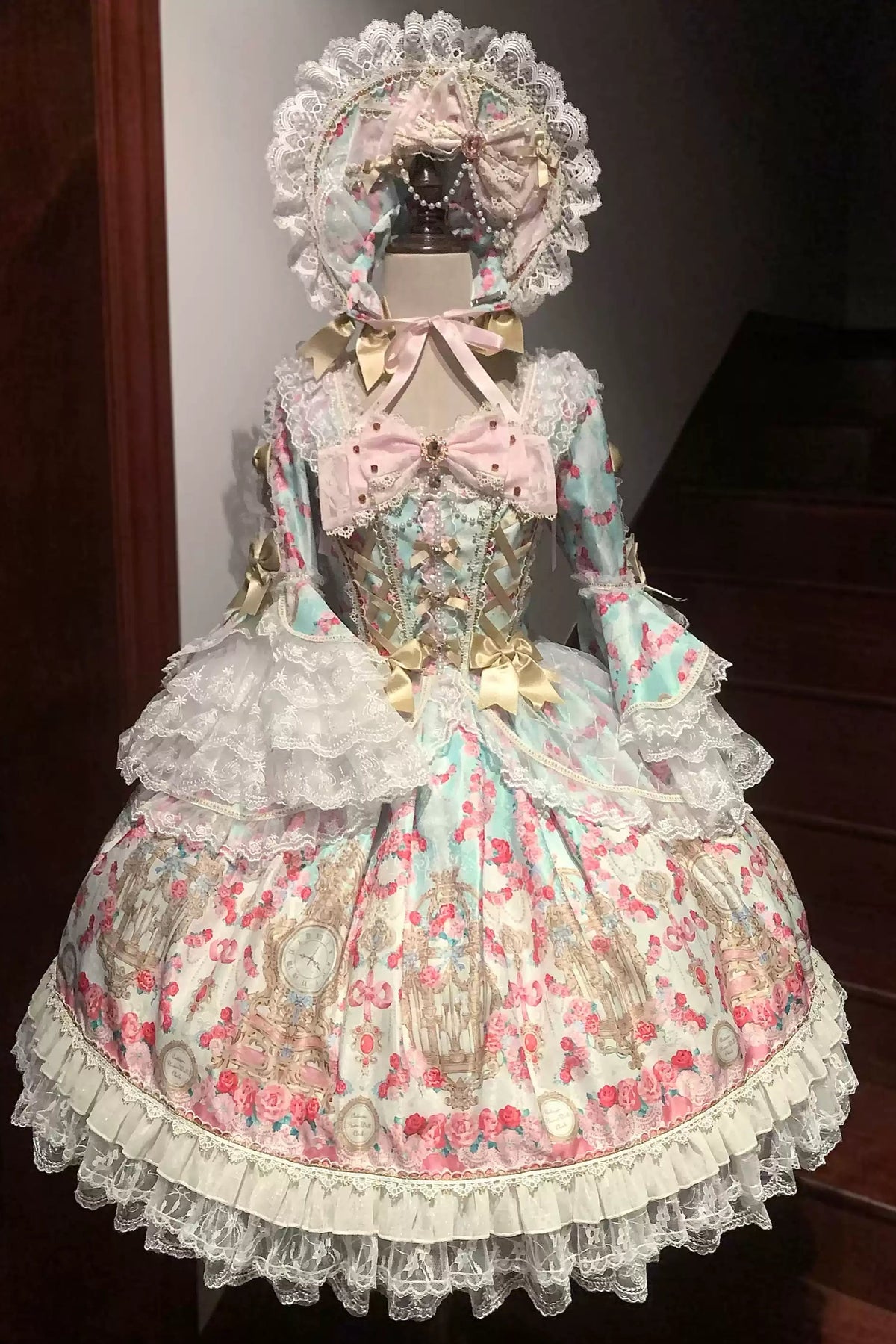 Rose Garden Sequence Lolita OP Dress