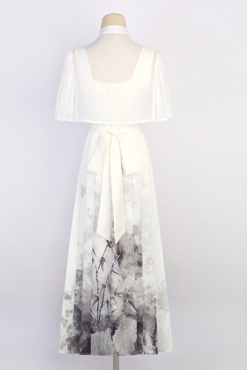 Spring Summer Hanfu Style Dress Set-Up