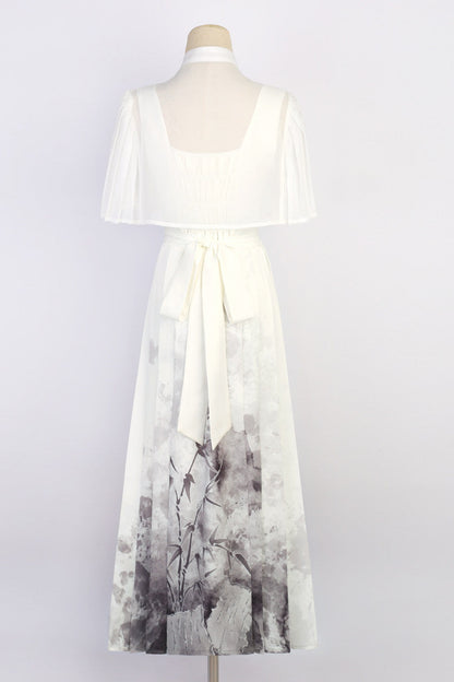 Spring Summer Hanfu Style Dress Set-Up