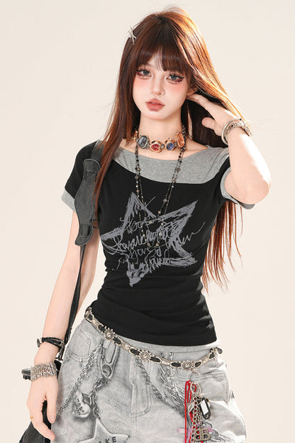 スパイスガールズスターTシャツ