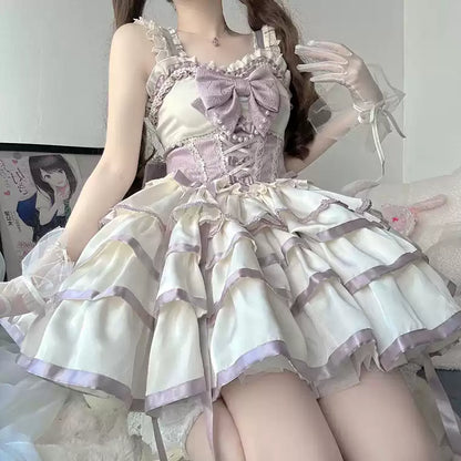 [Reservation Deadline: March 29] Sweetheart Mousse Lolita Bustier Dress