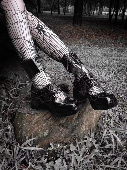 Gothic Style High Heel Y2K Punk Style Subculture Shoes