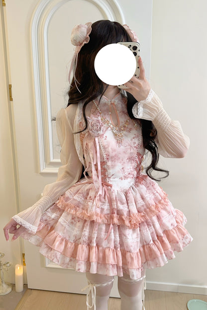 Peach Sugar Sweet Lolita Dress
