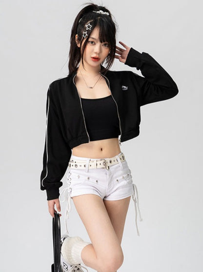 High Street Hot Girl Slim Short Mode Jacket