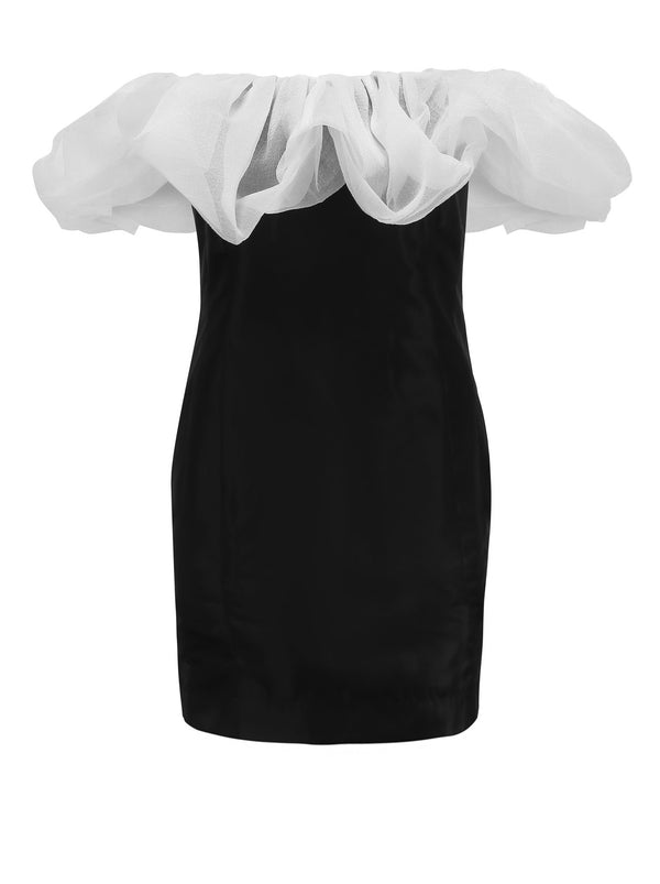 French Black Spice Girl Party Dress