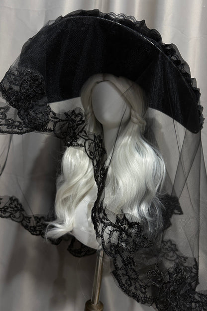 Widow Gothic Lolita Hat