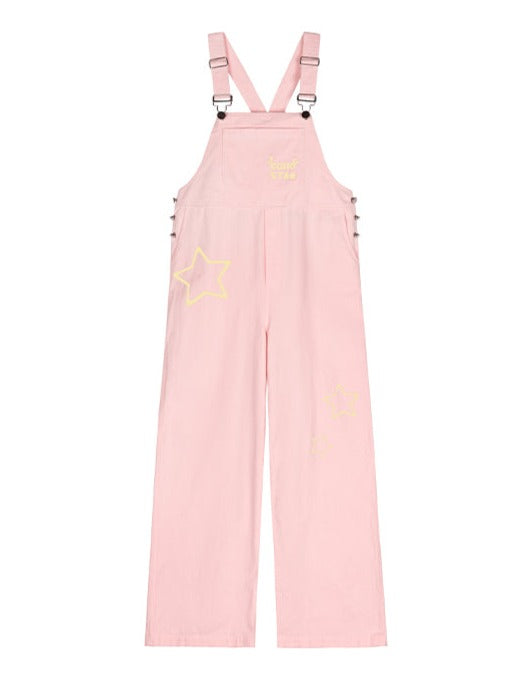 Popstar Saspender Wide Pants