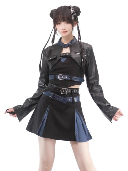 Eternal Life Mechanical Leather Special Design Suit