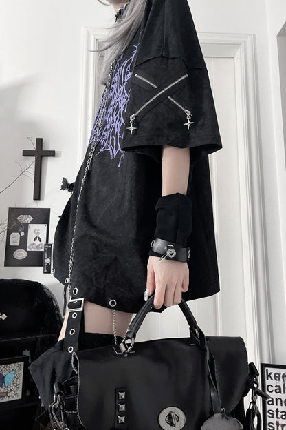 Subculture Dark Circle Spider Tops