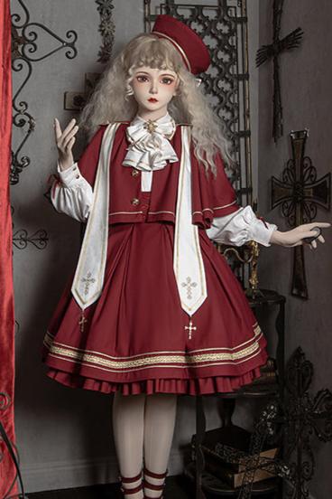 [Reservation deadline: October 11th] Forest Choir Gothic Cape Dress Set