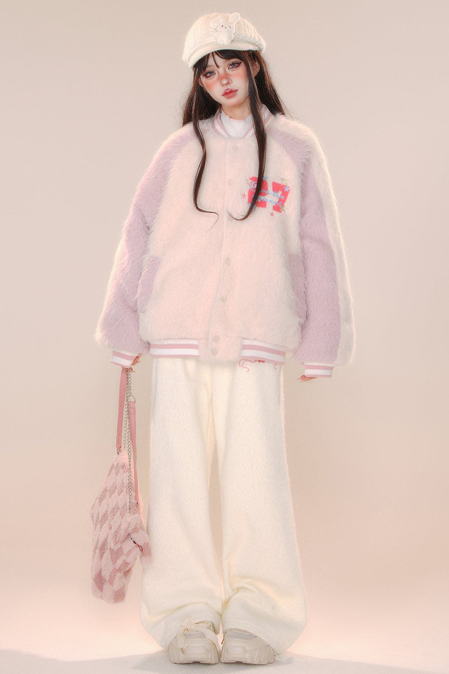 プラスフリースルーズコットンパンツ