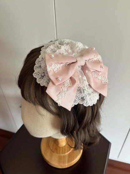 サークルクリームドールダブルパレスゴージャスドレス+ハット+チョーカー