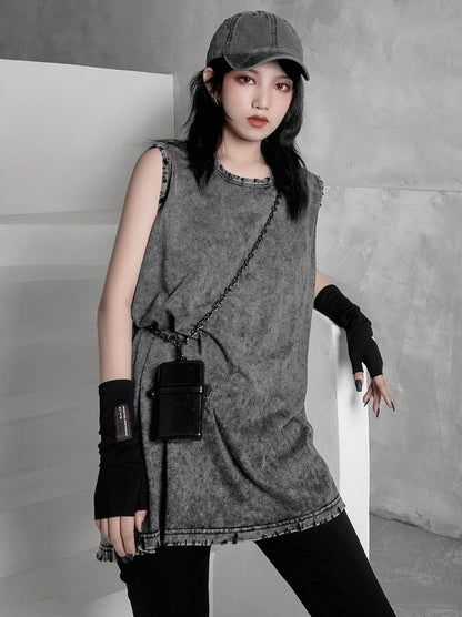 dark cool fingerless gloves