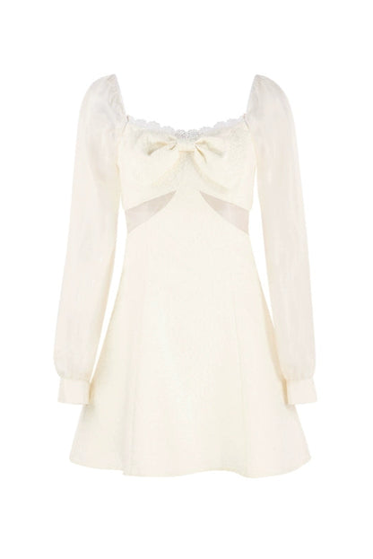 シアースイートピュアスクエアネックドレス