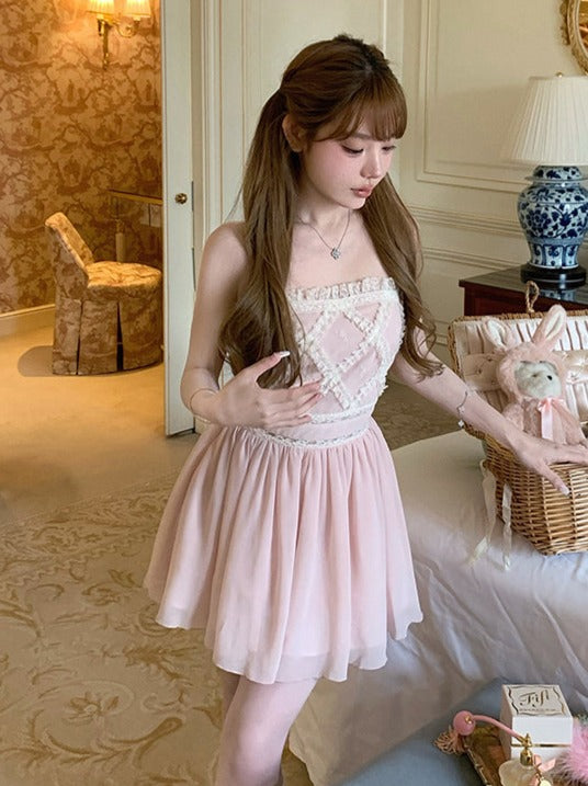 Ballet Style Sweet Summer Camisole Dress