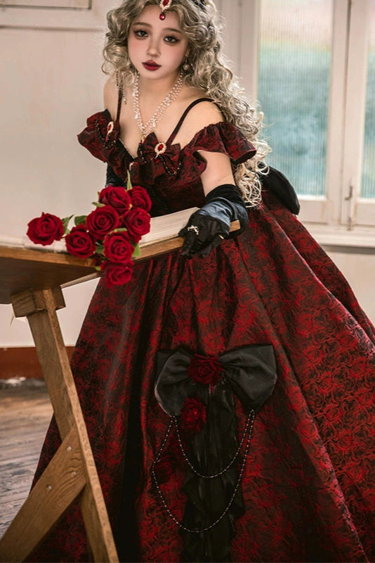 Elegant Flower Princess Lolita Dress