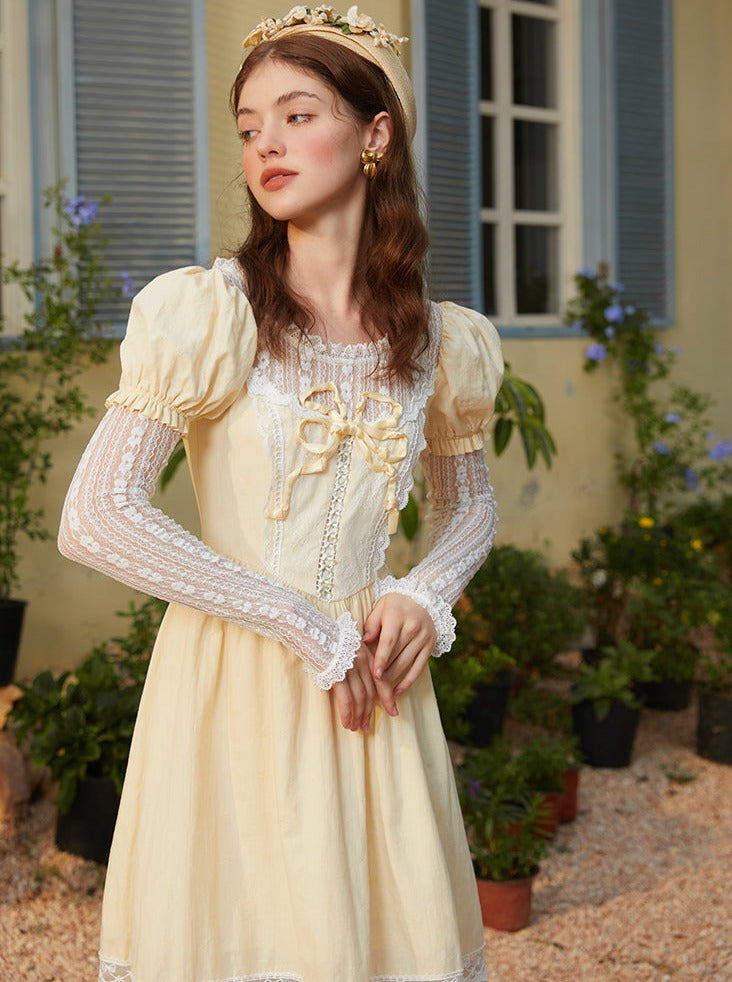 Princess French lace dress