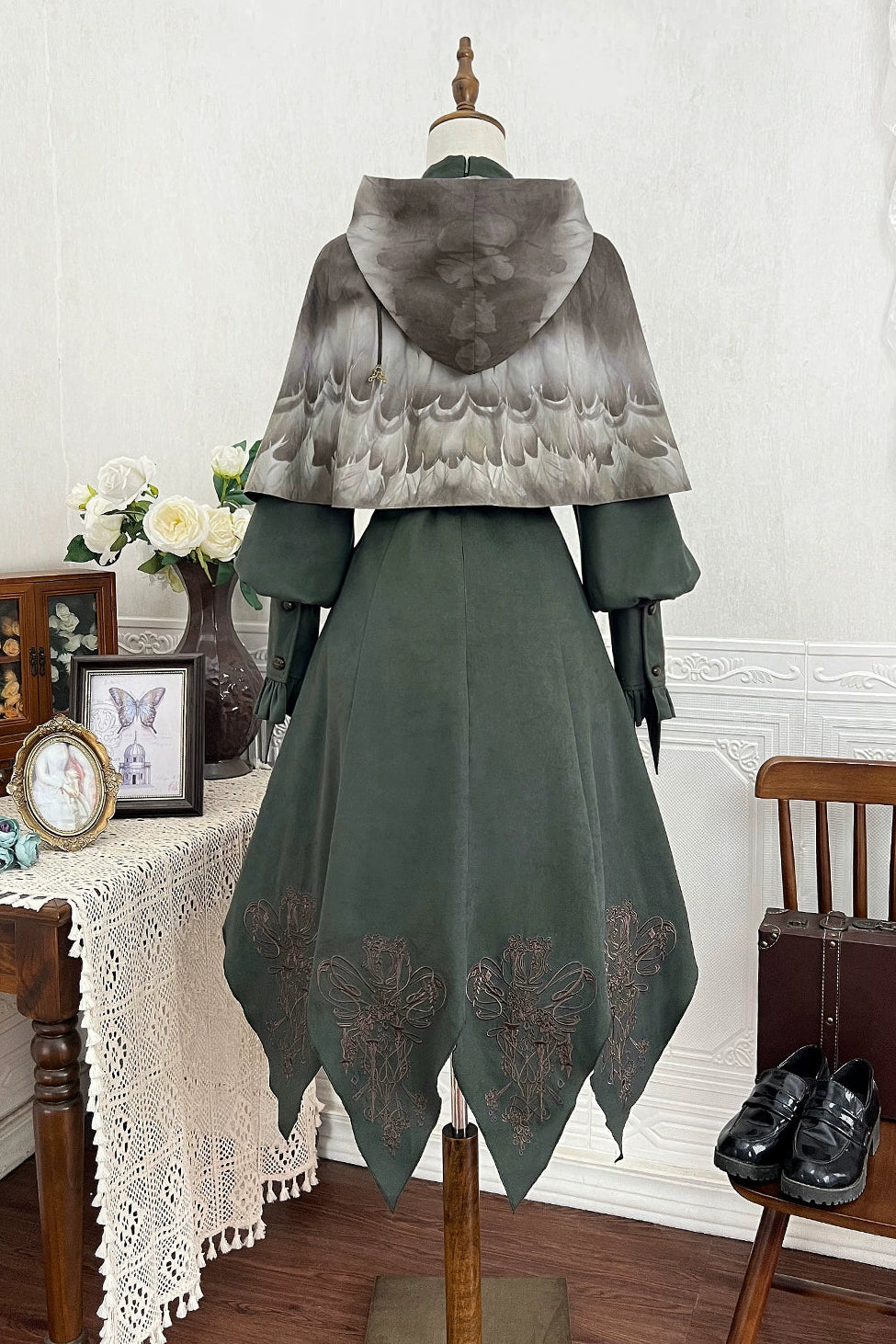 Dark Journey Dress + Cloak