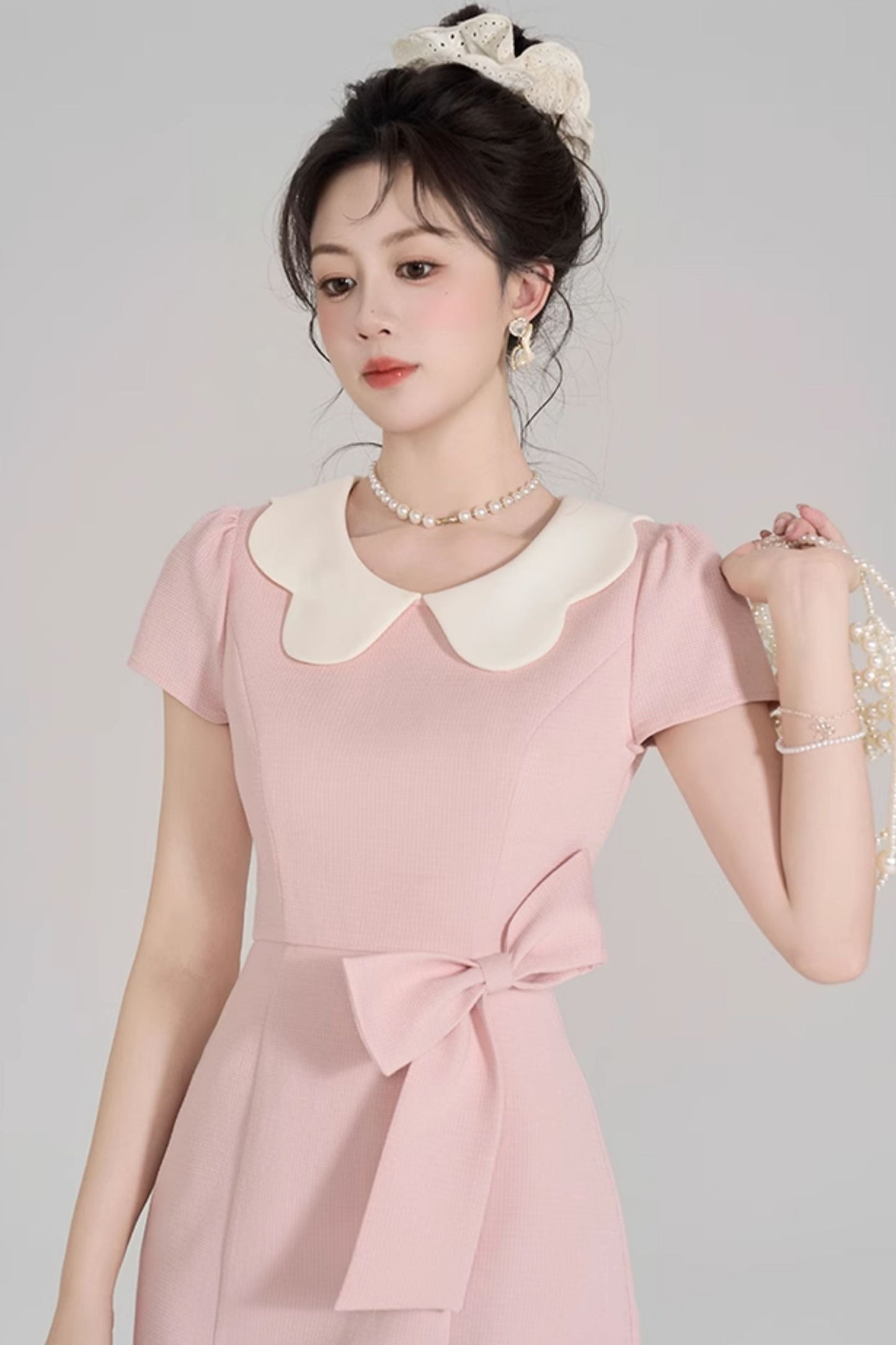 ドールカラースイートフリルリボンドレス