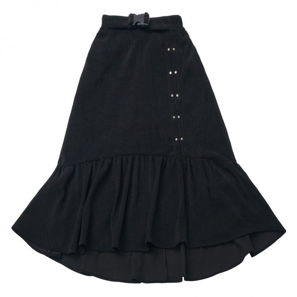 Leather jacket + shirt + long pants + sweatshirt + skirt