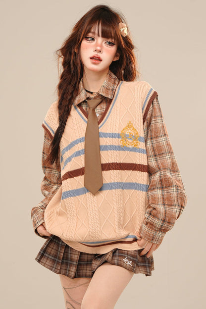 Loose Place Bar City Knit Sweater