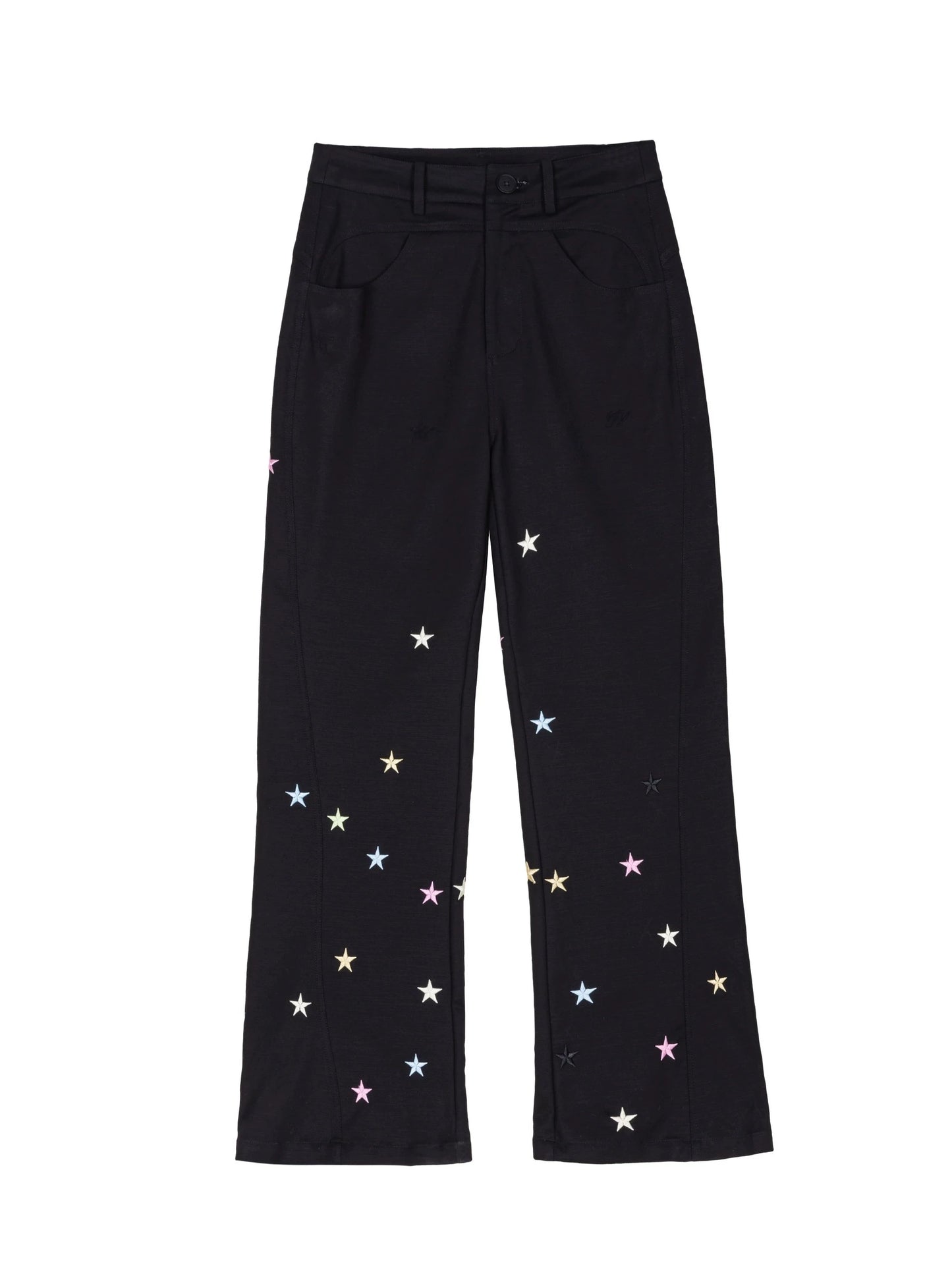 Pantalon étoilé de nuit coloré